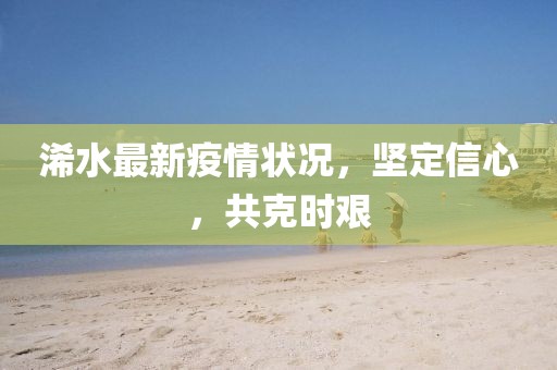 浠水最新疫情状况，坚定信心，共克时艰