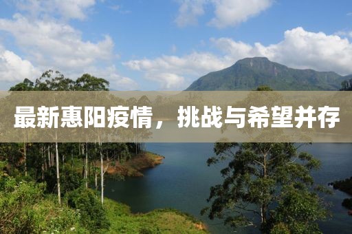 最新惠阳疫情，挑战与希望并存