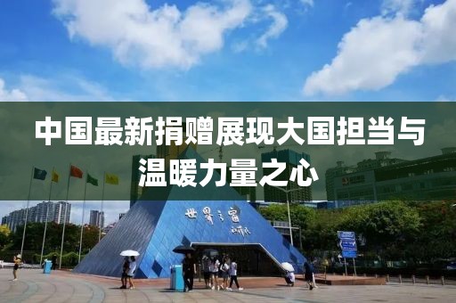 中国最新捐赠展现大国担当与温暖力量之心