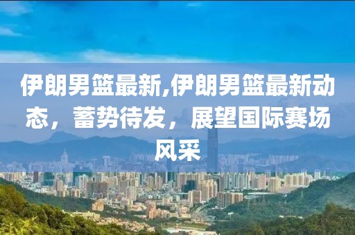伊朗男篮最新,伊朗男篮最新动态，蓄势待发，展望国际赛场风采