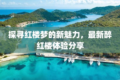 探寻红楼梦的新魅力，最新醉红楼体验分享