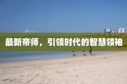 最新帝师，引领时代的智慧领袖