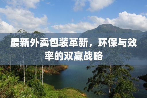 最新外卖包装革新，环保与效率的双赢战略