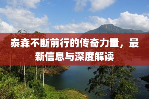 泰森不断前行的传奇力量，最新信息与深度解读