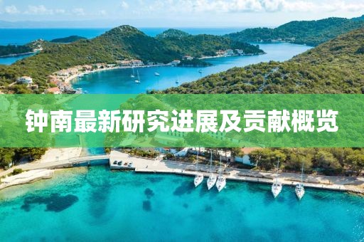 钟南最新研究进展及贡献概览
