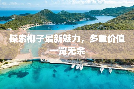 探索椰子最新魅力，多重价值一览无余