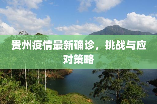 贵州疫情最新确诊，挑战与应对策略