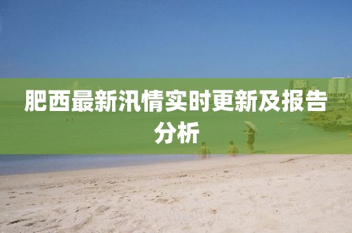 肥西最新汛情实时更新及报告分析