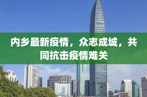内乡最新疫情，众志成城，共同抗击疫情难关
