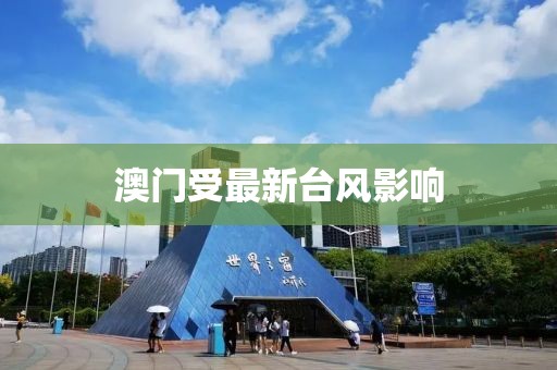 澳门受最新台风影响