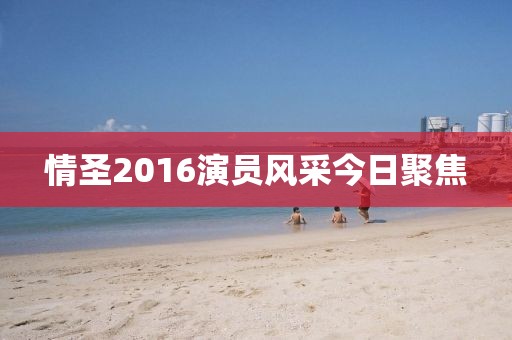情圣2016演员风采今日聚焦
