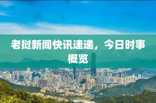 老挝新闻快讯速递，今日时事概览