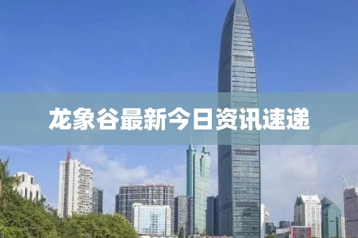 龙象谷最新今日资讯速递