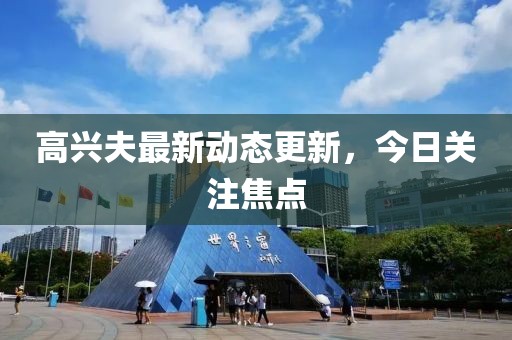 高兴夫最新动态更新，今日关注焦点