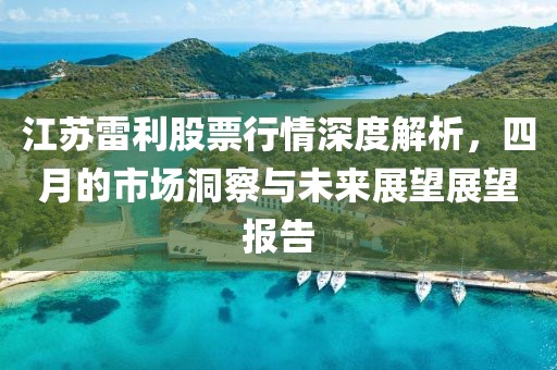 江苏雷利股票行情深度解析，四月的市场洞察与未来展望展望报告