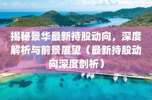 揭秘景华最新持股动向，深度解析与前景展望（最新持股动向深度剖析）