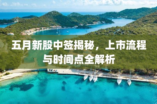 五月新股中签揭秘，上市流程与时间点全解析