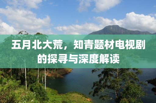 五月北大荒，知青题材电视剧的探寻与深度解读