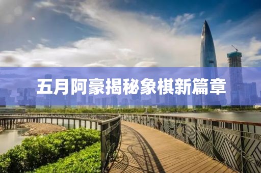 五月阿豪揭秘象棋新篇章