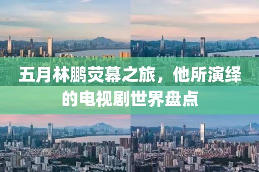 五月林鹏荧幕之旅，他所演绎的电视剧世界盘点