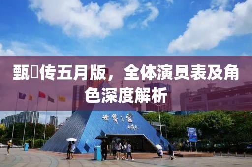 甄嬛传五月版，全体演员表及角色深度解析