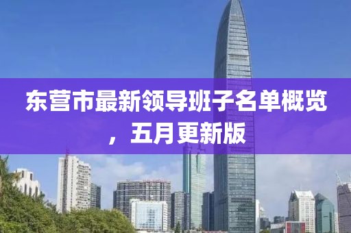 东营市最新领导班子名单概览，五月更新版