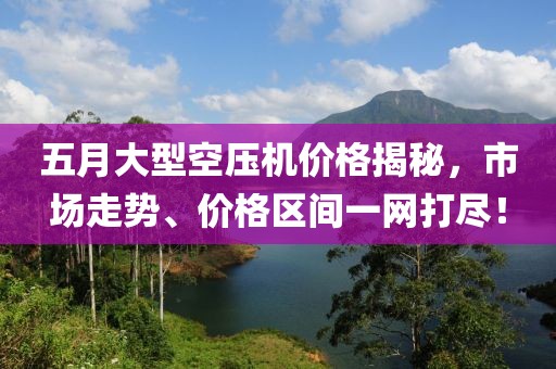 五月大型空压机价格揭秘，市场走势、价格区间一网打尽！