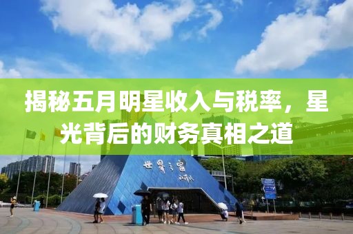 揭秘五月明星收入与税率，星光背后的财务真相之道