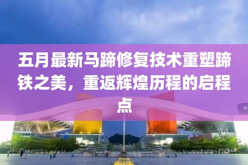 五月最新马蹄修复技术重塑蹄铁之美，重返辉煌历程的启程点