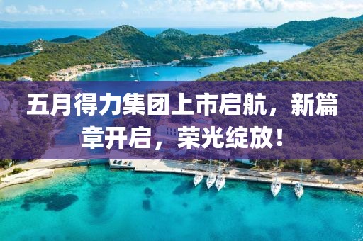 五月得力集团上市启航，新篇章开启，荣光绽放！