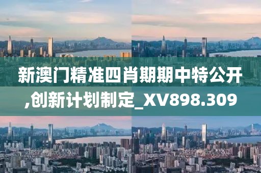 新澳门精准四肖期期中特公开,创新计划制定_XV898.309