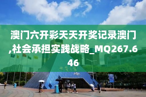 澳门六开彩天天开奖记录澳门,社会承担实践战略_MQ267.646