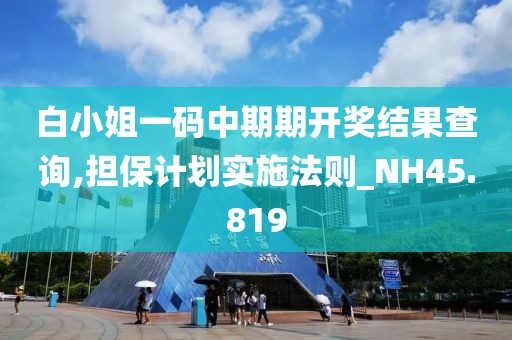 白小姐一码中期期开奖结果查询,担保计划实施法则_NH45.819