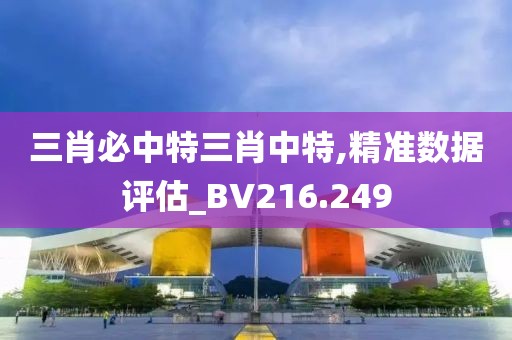 三肖必中特三肖中特,精准数据评估_BV216.249
