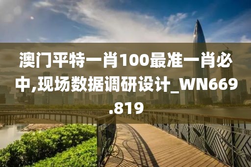澳门平特一肖100最准一肖必中,现场数据调研设计_WN669.819