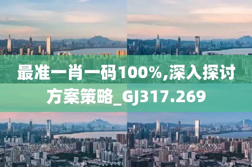 最准一肖一码100%,深入探讨方案策略_GJ317.269