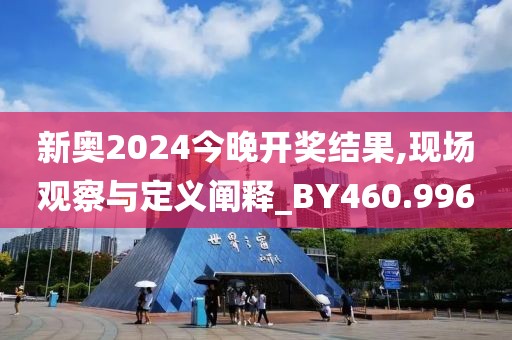 新奥2024今晚开奖结果,现场观察与定义阐释_BY460.996