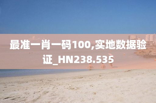 最准一肖一码100,实地数据验证_HN238.535