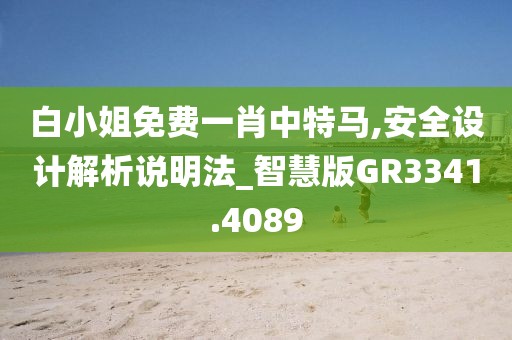 白小姐免费一肖中特马,安全设计解析说明法_智慧版GR3341.4089
