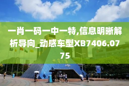 一肖一码一中一特,信息明晰解析导向_动感车型XB7406.0775